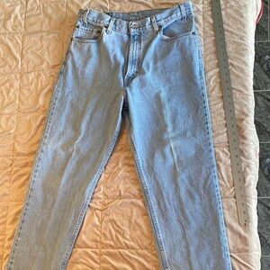 Levi's Classic Light Blue Straight Jeans 540 made in USA 36x30